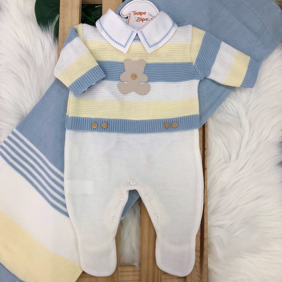 13/08 Saída de Maternidade Fernando - Azul bebe Amarelo e Branco 13/08 Saída de Maternidade Fernando - Azul bebe Amarelo e Branco